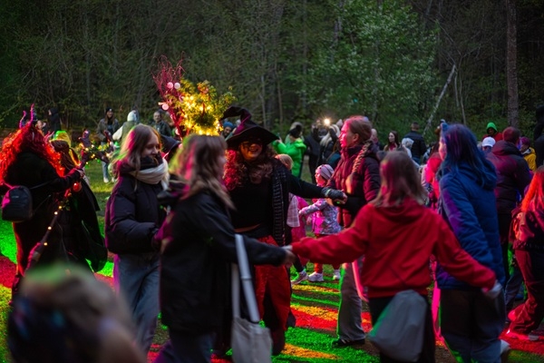 Valpurģu nakts mistērijas LVM dabas parkā Tērvetē