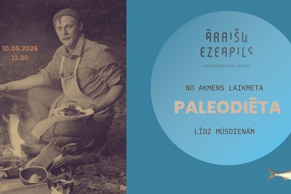 Akmens laikmeta virtuve mostas Āraišos - nāc nogaršot vēsturi