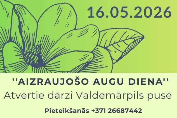 Talsu novads: Aizraujošo augu diena Valdemārpilī