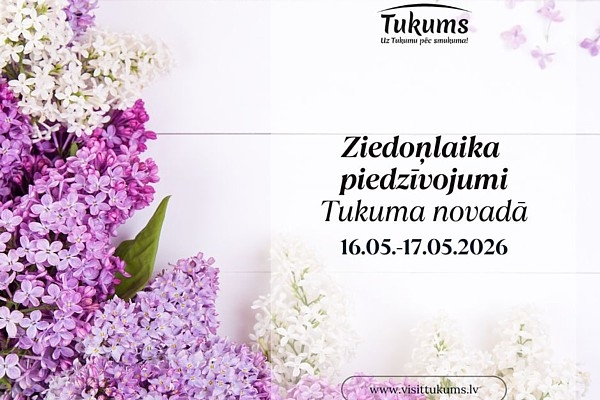 Brīvdienas Tukuma novadā piepildīs…