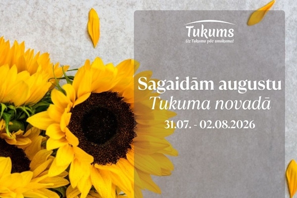 Vasaras kultūras piedzīvojumi Tukuma novadā
