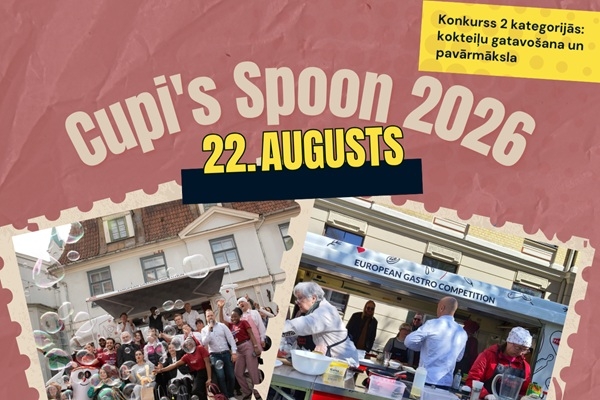 Rīgā norisināsies starptautiskais iekļaujošās gastronomijas konkurss «Cupi's Spoon 2026»