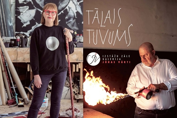 Teātra namā «Jūras vārti» atklās mākslinieku Sandras Krastiņas un Edgara Vērpes izstādi 
