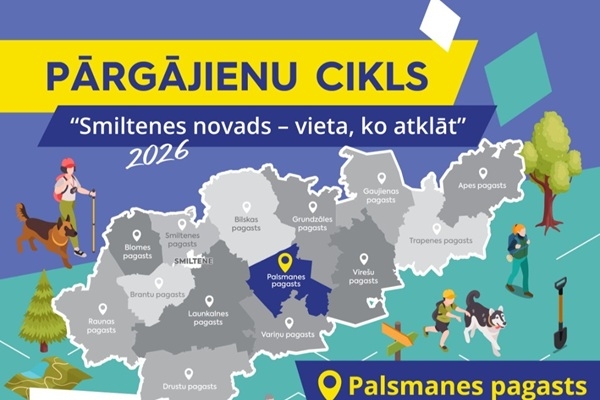 Smiltenes novada Tūrisma informācijas centrs aicina uz pārgājienu «Palsmanes dzirkstošie āboli»