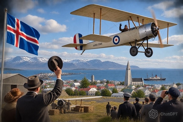 3. septembris vēsturē: Aizsākas Islandes aviācijas vēsture