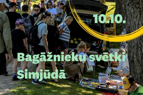 Tirgotāji aicināti pieteikties krāmu tirdziņam Simjūda tirgus laikā