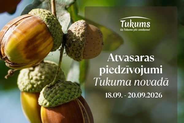 Atvasaras piedzīvojumi Tukuma novadā