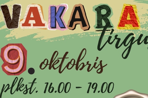 Līvānos gaidāms Vakara tirgus