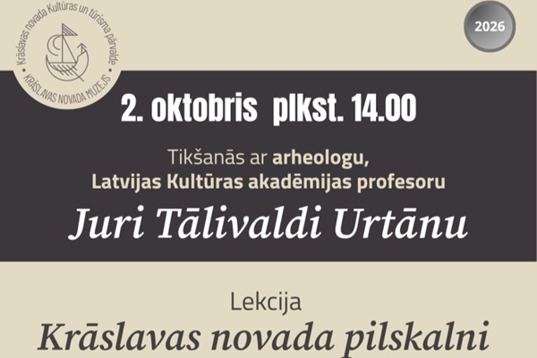 Krāslavā aicina iepazīt Krāslavas novada pilskalnus