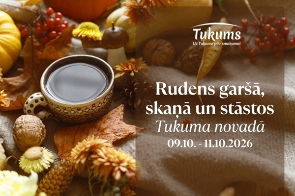 Rudens garšā, skaņā un stāstos Tukuma novadā