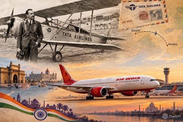 15. oktobris vēsturē: Darbu sāk «Air India» priekštece
