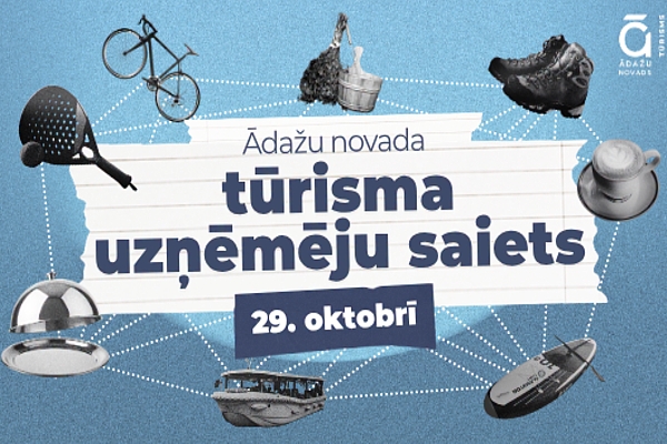 29. oktobrī notiek Ādažu novada tūrisma uzņēmēju saiets