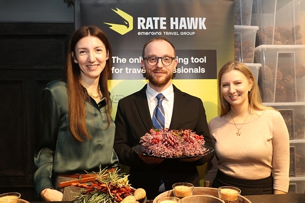 «RateHawk» pulcē Latvijas sadarbības partnerus īpašā pirmsadventes ieskandināšanas pasākumā