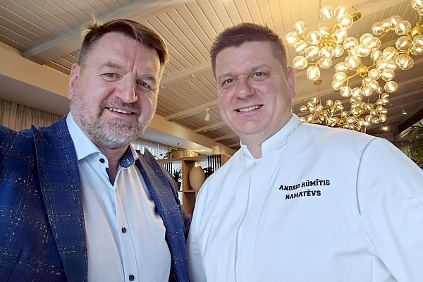 VIDEO intervija ar Andri Rūmīti, kurš ir restorāna zīmola «Hercogs» dibinātājs, namatēvs un šefpavārs
