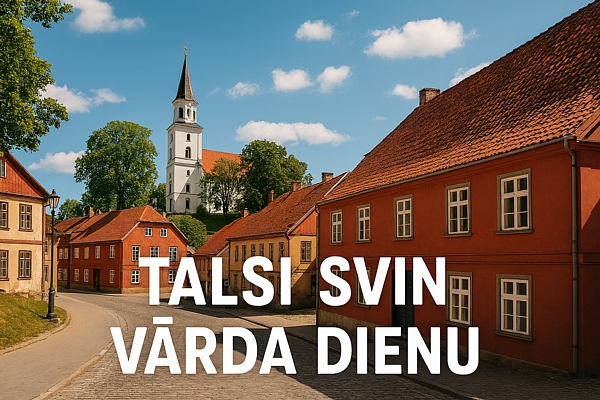 17. janvāris vēsturē: Talsi svin vārda dienu