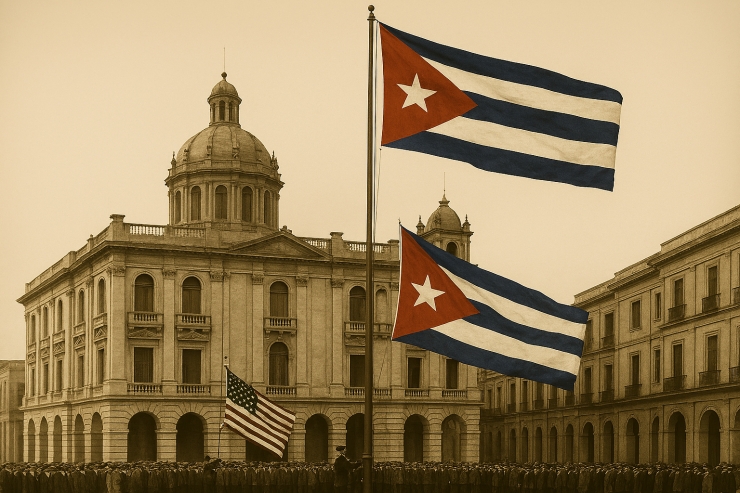 5. februāris vēsturē: Havanā ASV karogu nomaina neatkarīgās Kubas karogs