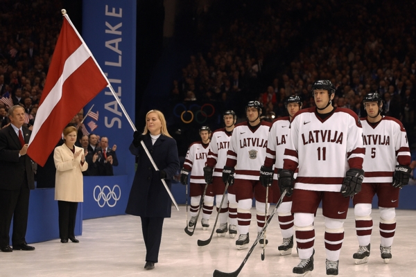 8. februāris vēsturē: Ziemas olimpiādē Latvija pirmo reizi pārstāvēta komandu sporta sacensībās