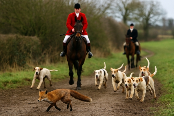 18. februāris vēsturē: Anglijā tiek aizliegtas tradicionālās lapsu medības