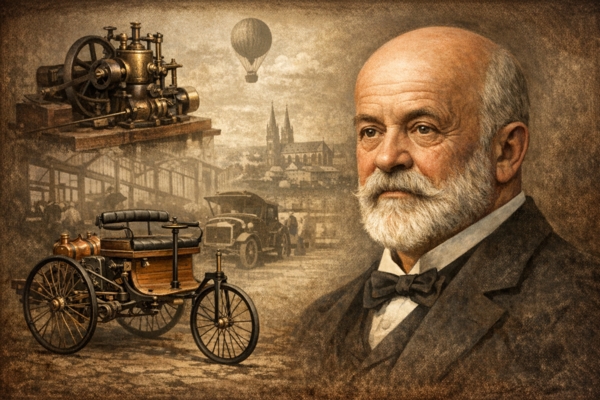 17. marts vēsturē: Dzimis vācu inženieris Daimlers