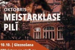 Andra Vītola gleznošanas meistarklase 