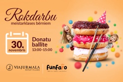 🍩 Donutu ballīte outlet ciematā ViaJurmala