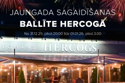 Jaungada sagaidīšanas ballīte Mārupē Hercogs Mārupe