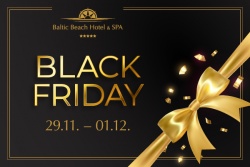 Atpūtas un ceļojumu piedāvājumi 29.11.2024 - 01.12.2024 Black Friday izpārdošana ir sākusies! 🎉 Baltic Beach Hotel & SPA