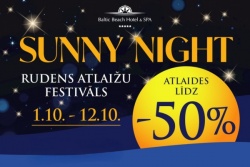 SUNNY NIGHT Izpārdošana ir sākusies!