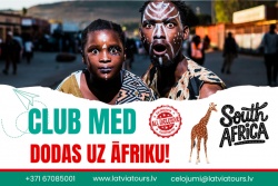 Club Med dodas uz ĀFRIKU! Latvia Tours