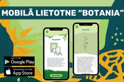 Mobilā lietotne “Botania”  Salaspils novada TIC