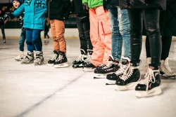 Ziemas prieki slidotavā Ventspils TIC