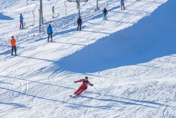 Ziema uz kalna Ventspils TIC