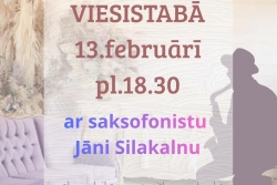 Sajūtu vakars saksofona skaņās  Valmieras novada Tūrisma pārvalde