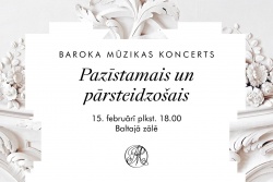 Baroka mūzikas koncerts Rundāles pilī Bauskas TIC
