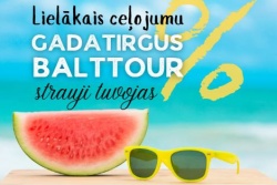 CEĻOJUMU IZPĀRDOŠANA!