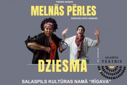 Salaspilī izrāde "Melnās pērles dziesma" Salaspils novada TIC