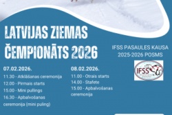 Atpūtas un ceļojumu piedāvājumi 03.02.2026 - 06.02.2026 IFSS Pasaules kausa posms suņu kamanām Madonas TIC