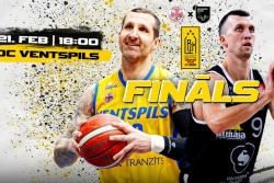 Latvijas basketbola Užavas kausa izcīņa Ventspils TIC