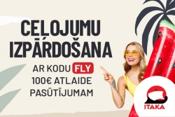 CEĻOJUMU IZPĀRDOŠANA LĪDZ 15.02.2026! Itaka Latvia