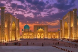 UZBEKISTĀNA - AUSTRUMU MOTĪVI AL SVETS