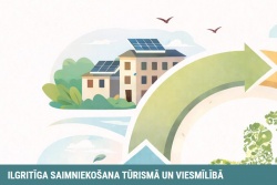 VIN: Ilgritīga saimniekošana tūrismā