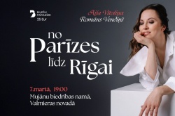 Koncerts "No Parīzes līdz Rīgai" Valmieras novada Tūrisma pārvalde