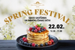 Atpūtas un ceļojumu piedāvājumi 17.02.2026 - 23.02.2026 Spring Festival - brančs un izklaides Baltic Beach Hotel & SPA