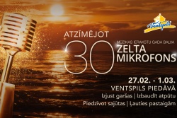 Atpūtas un ceļojumu piedāvājumi 24.02.2026 - 28.02.2026 Zelta Mikrofons Ventspils TIC
