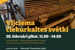 Atpūtas un ceļojumu piedāvājumi 26.02.2026 - 01.03.2026 Vijciema čiekurkaltes svētki Valmieras novada Tūrisma pārvalde