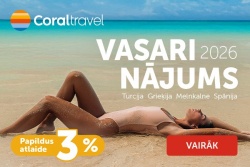 ⭐Vasara - tik karsta un burvīga! Coral Travel Latvia