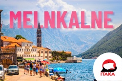 Melnkalne! Cena sākot no 429 eur! Itaka Latvia