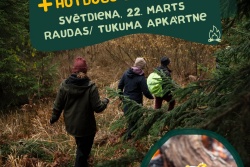 Atpūtas un ceļojumu piedāvājumi 18.03.2026 - 22.03.2026 Pārgājiens Raudas mežā Tukuma TIC