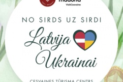 Atpūtas un ceļojumu piedāvājumi 03.04.2026 - 08.04.2026 "No sirds uz sirdi – Latvija Ukrainai" Madonas TIC