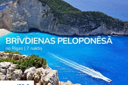 Atpūta Peloponēsā  On-line ceļojumi Estravel